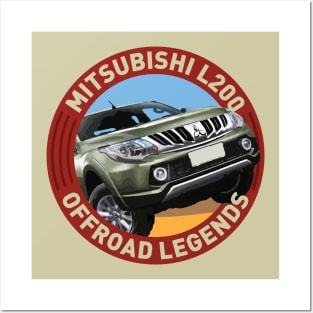 4x4 Offroad Legends: Mitsubishi L200 Posters and Art